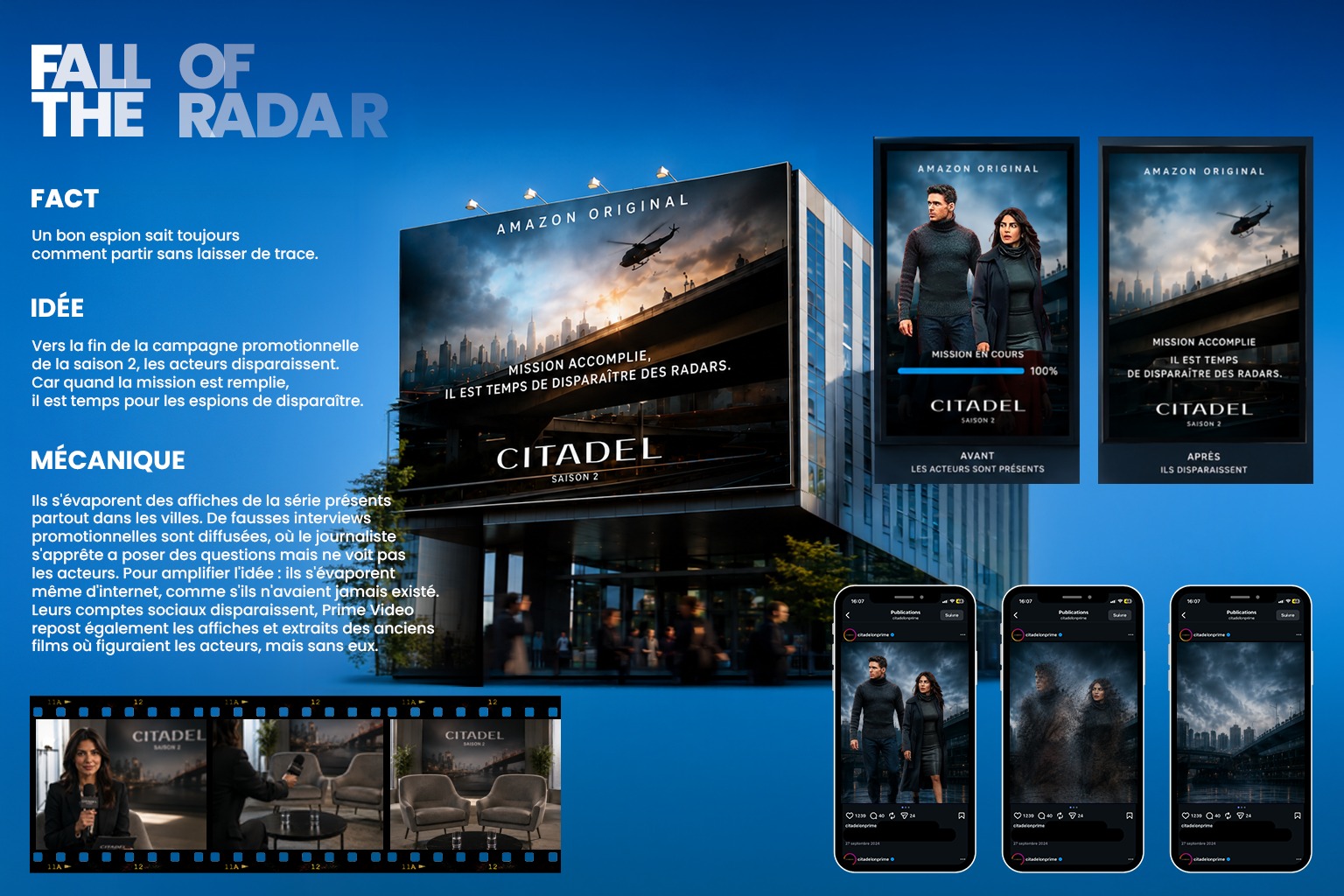 Concept Fall of the Radar pour Citadel saison 2