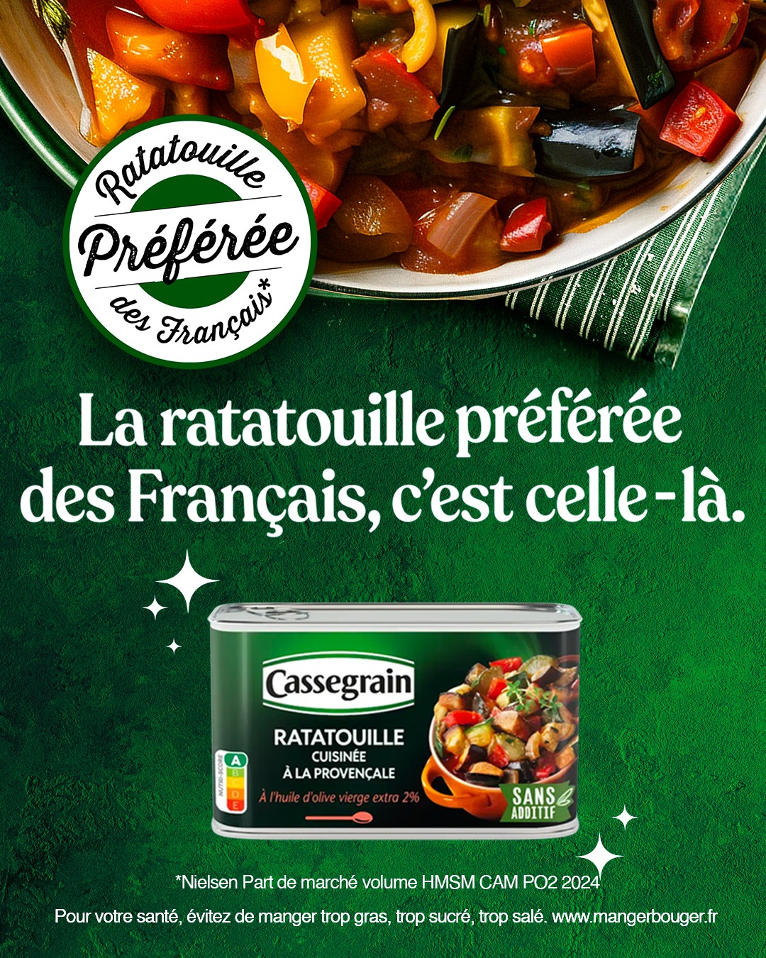 Post Cassegrain ratatouille préférée