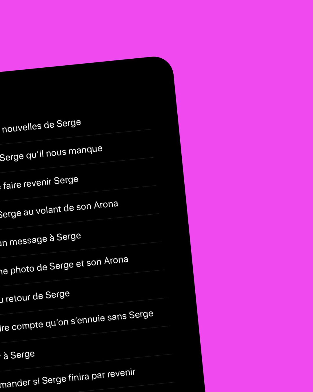 Téléphone avec rappels Seat